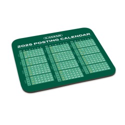 2025 Posting Calendar Mouse Pad