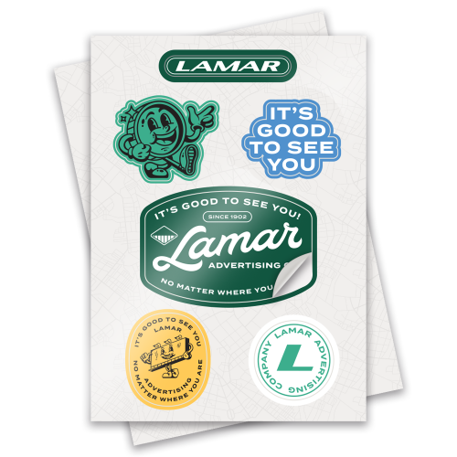 Lamar Sticker Sheet