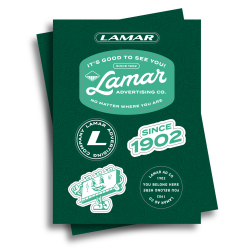 Lamar Sticker Sheet
